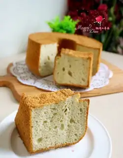 Make Coconut chime cake step 19