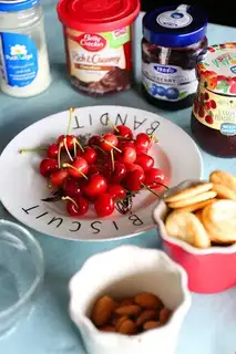 Make Cherry cream cake step 0