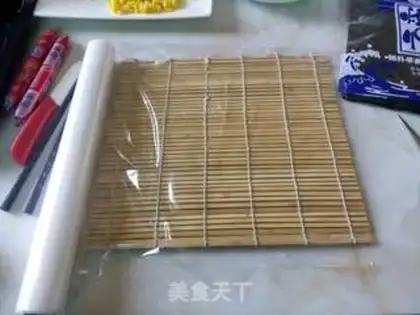 Make Homemade sushi rolls step 3