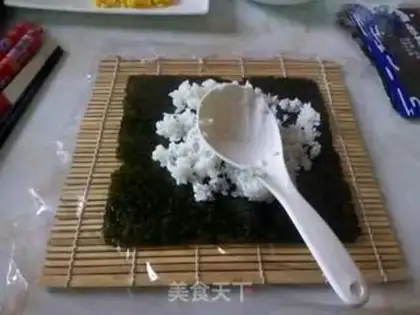 Make Homemade sushi rolls step 5