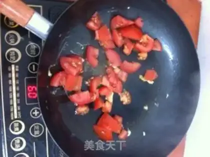 Make Cucumber tomato noodles step 6