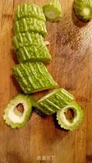 Make Bitter melon step 1