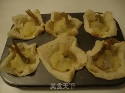 Make Potato mashed toast step 4