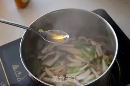 Make Crab-flavored mushrooms step 3