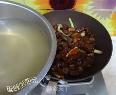 Make Big beef noodles step 10