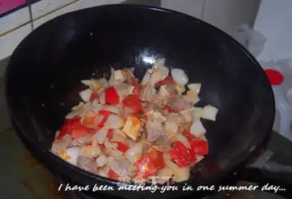 Make Curry beef step 5