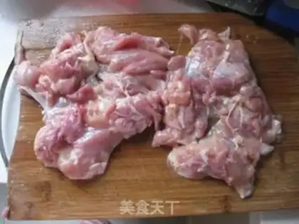 Make Chicken Leg Burger step 1