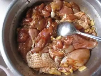 Make Chicken Leg Burger step 3