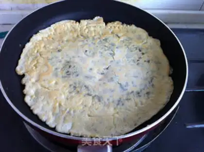 Make A sprout egg cake step 6