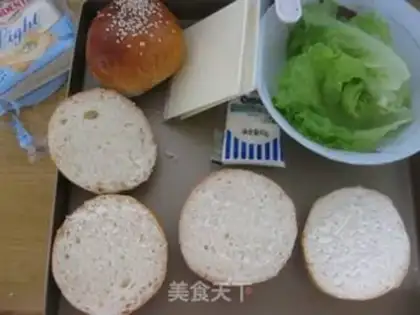 Make Chicken Leg Burger step 7