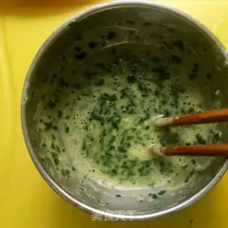 Make Skinny shrimp eggcake step 2