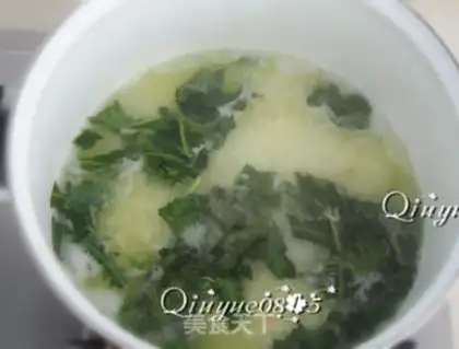 Make Plum congee step 3