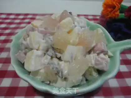 Make Potato ham salad sauce step 8