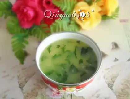 Make Plum congee step 4