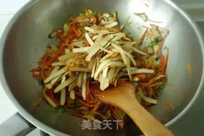 Make Crystal Spring Roll step 3