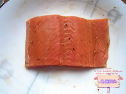 Make Lemon salmon step 2