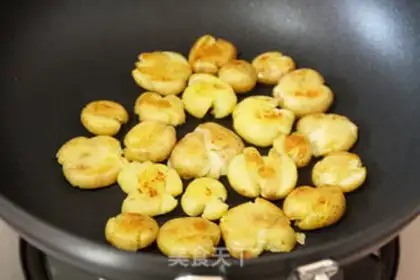 Make Pretzels fried potatoes step 5