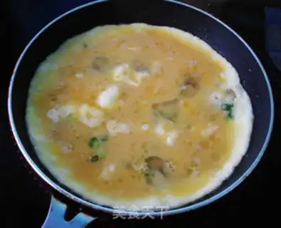 Make Cheese-cheese fried eggs step 6