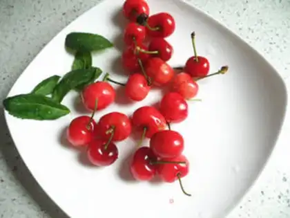 Make Cherry with tea rolls step 10