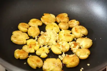 Make Pretzels fried potatoes step 6