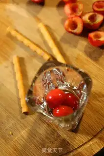 Make Cherry nuts step 1