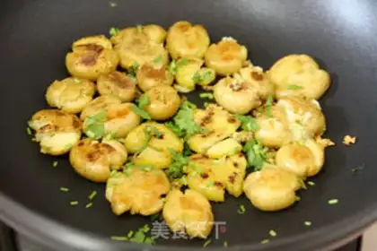Make Pretzels fried potatoes step 7