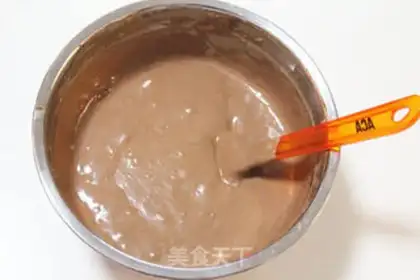 Make Chocolate cherry cake step 7