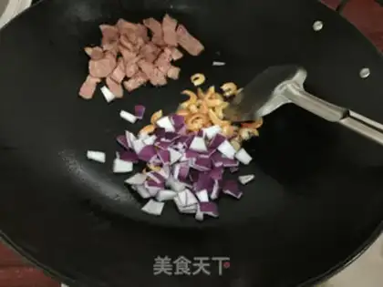 Make Korean chili fried rice cake step 6