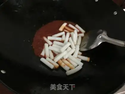 Make Korean chili fried rice cake step 11