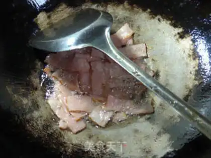 Make Bacon radish step 2