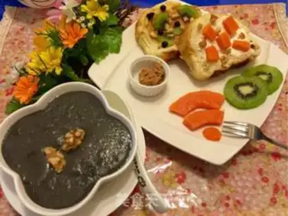 Make Flower toast step 5