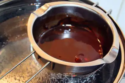 Make Chocolate cherry cake step 18