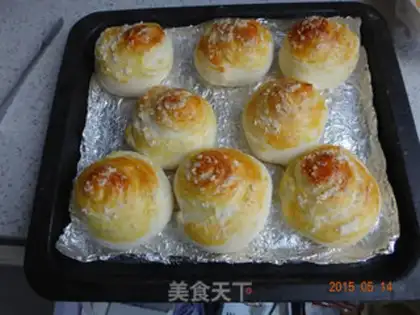 Make Coconut buns step 12
