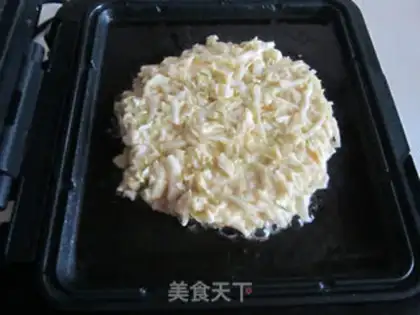 Make Japanese Osaka burning step 3