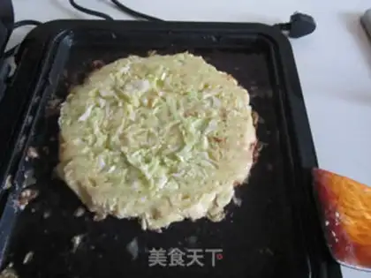 Make Japanese Osaka burning step 5