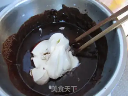 Make Chocolate ice cream step 3