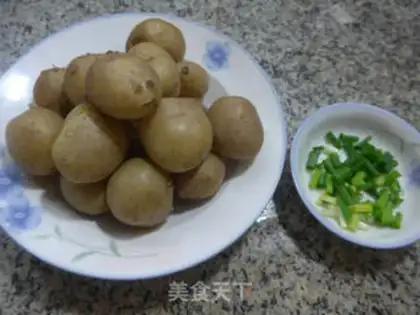 Make Red burning potatoes step 0