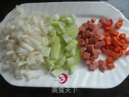 Make Five-colored rice step 0