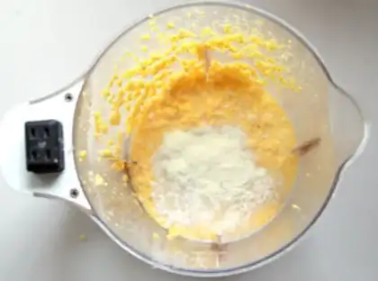 Make Maple corn juice corn paste step 5