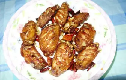 Make Hot chicken wings step 8
