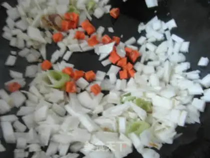 Make Five-colored rice step 3