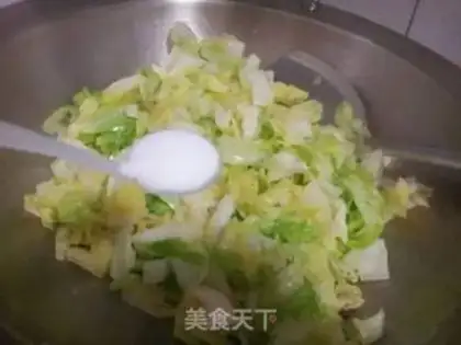 Make Clear the cabbage step 2