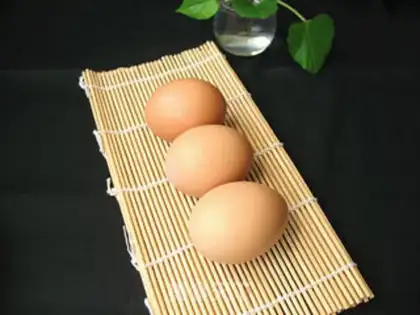 Make Antarctic krill water evaporation eggs step 0
