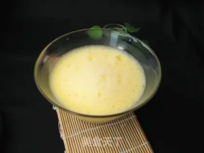 Make Antarctic krill water evaporation eggs step 1