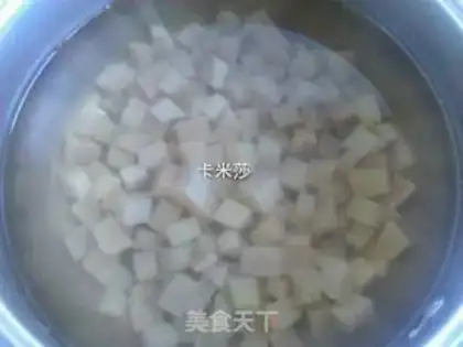 Make Tartars fried peas step 0