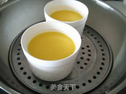 Make Antarctic krill water evaporation eggs step 4