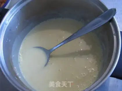 Make Rose ice cream step 3