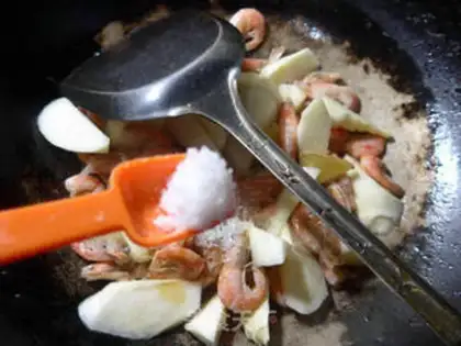 Make White shrimp step 10