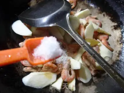 Make White shrimp step 11