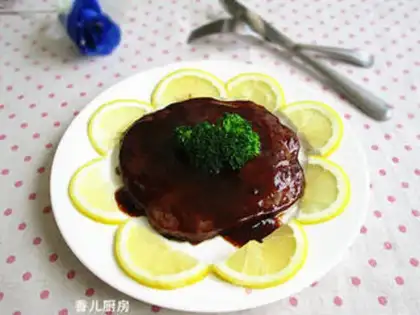 Make Black pepper steak step 7